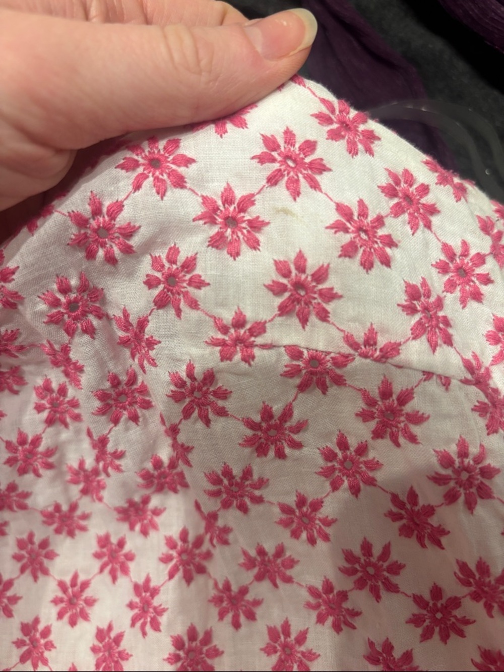 Trixxi Floral Pink and White Dress - Picture 4 of 4